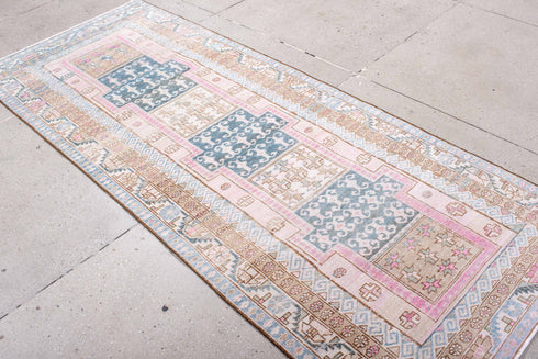 Antique Sarab Runner Rug (3' x 8')